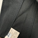 Moschino Jeans Vintage Black and Grey Stitch Jeans with Tape Repeat Logo (34W)