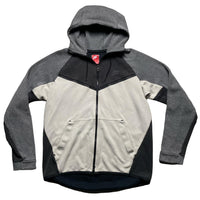 Nike Tech Fleece Multi Colour Grey and White Hoodie (M)