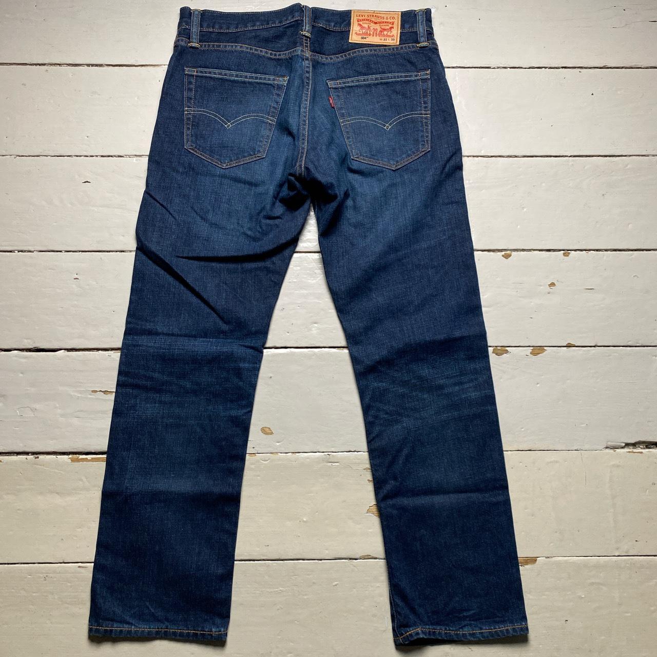 Levis 504 Dark Navy Jeans