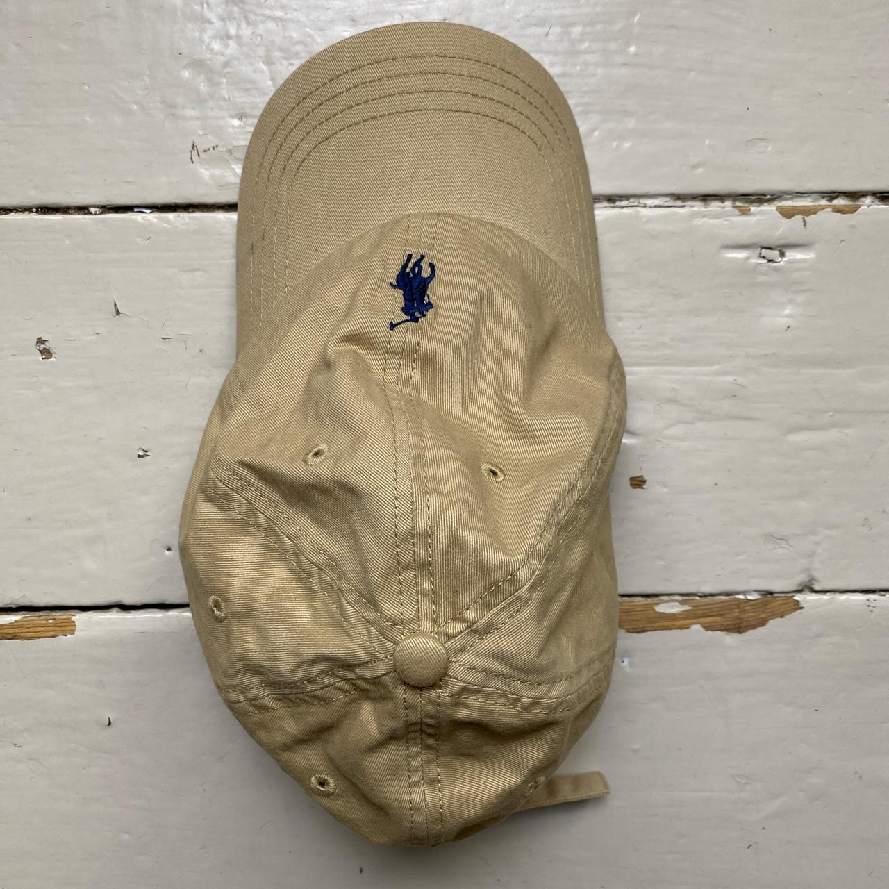 Ralph Lauren Polo Beige and Navy Cap