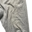 Nike Grey and White Swoosh Baggy Jogger Bottoms (L)