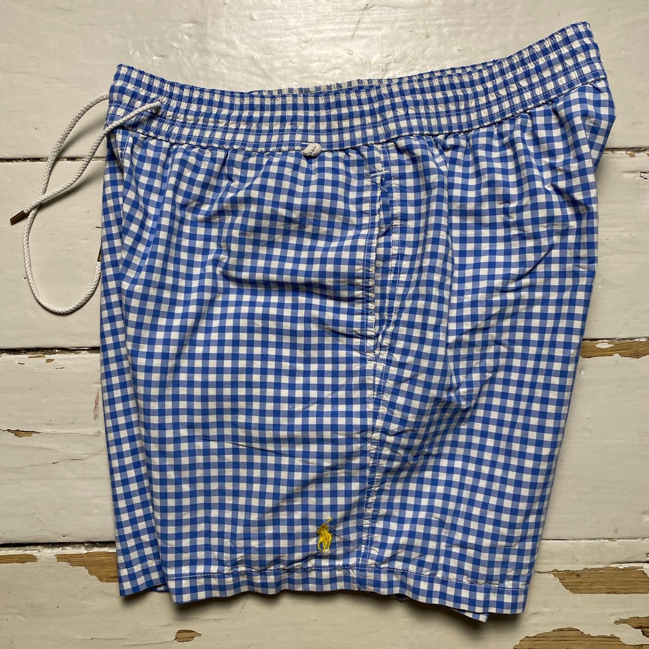 Ralph Lauren Polo Checked Swim Shorts Trunks