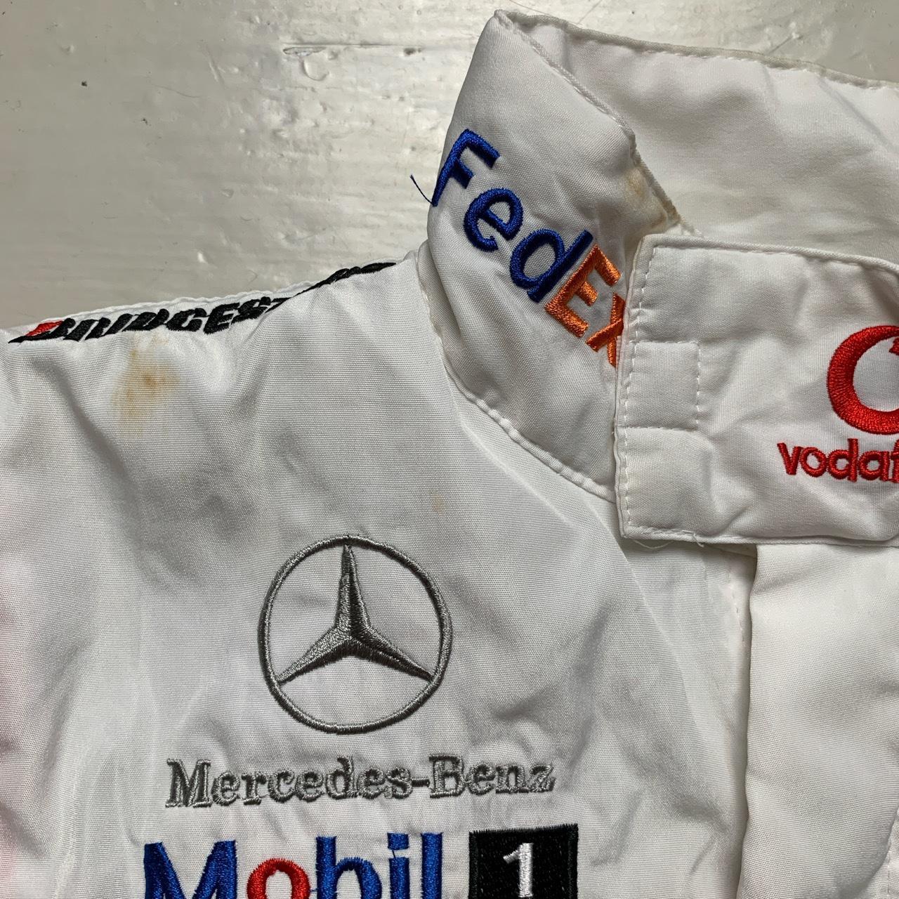 Mercedes Benz Mclaren Vodafone Formula 1 Varsity Baseball Jacket