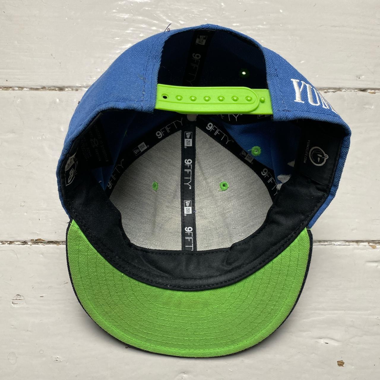 Yums Life Snapback Cap Blue and Green