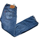 Levis 501 Light Blue Distressed Jeans (32W)
