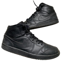Jordan 1 Mid Black (UK 12)