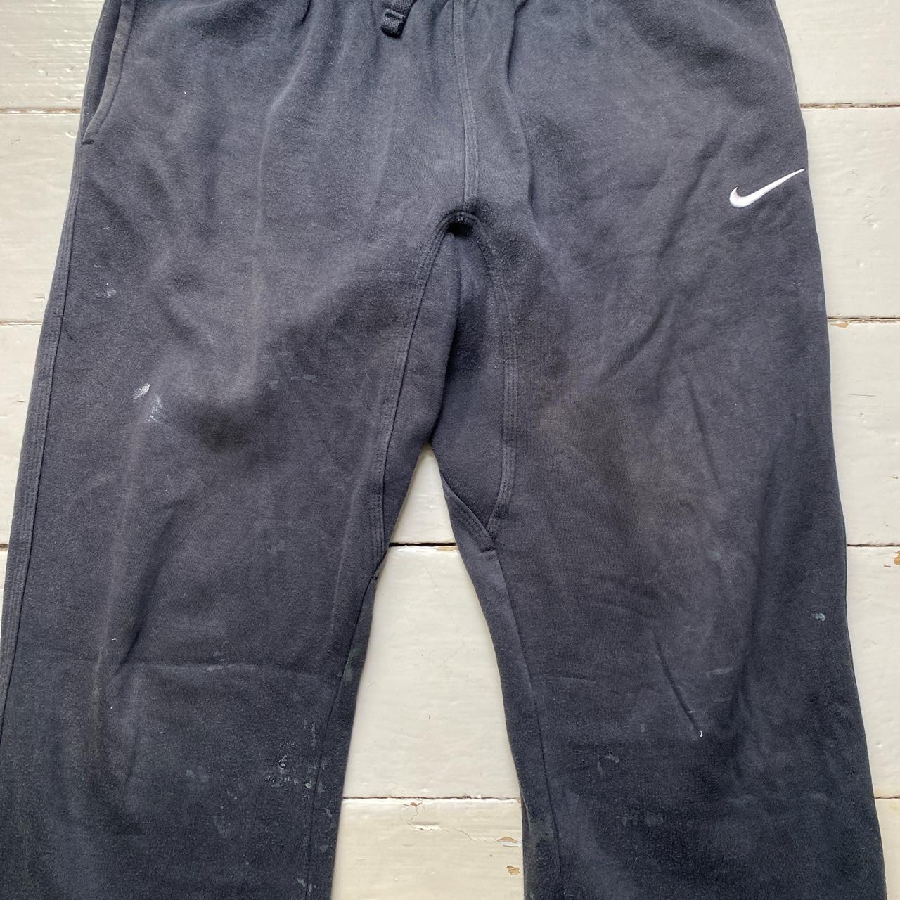 Nike Swoosh Black and White Baggy Joggers