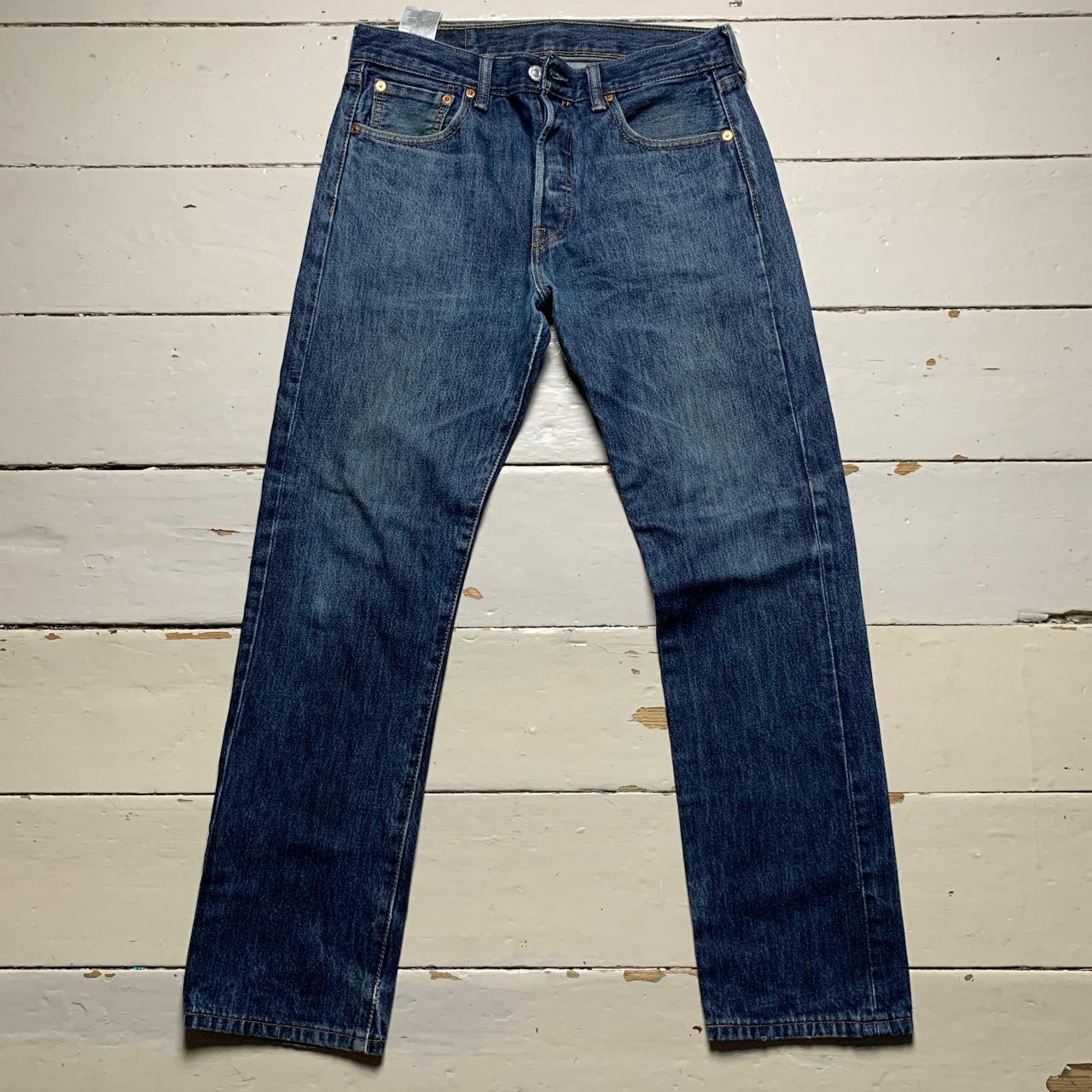 Levis 501 Blue Navy Jeans