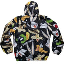 Looney Tunes All Over Print Windbreaker Jacket (L)