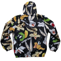 Looney Tunes All Over Print Windbreaker Jacket (L)