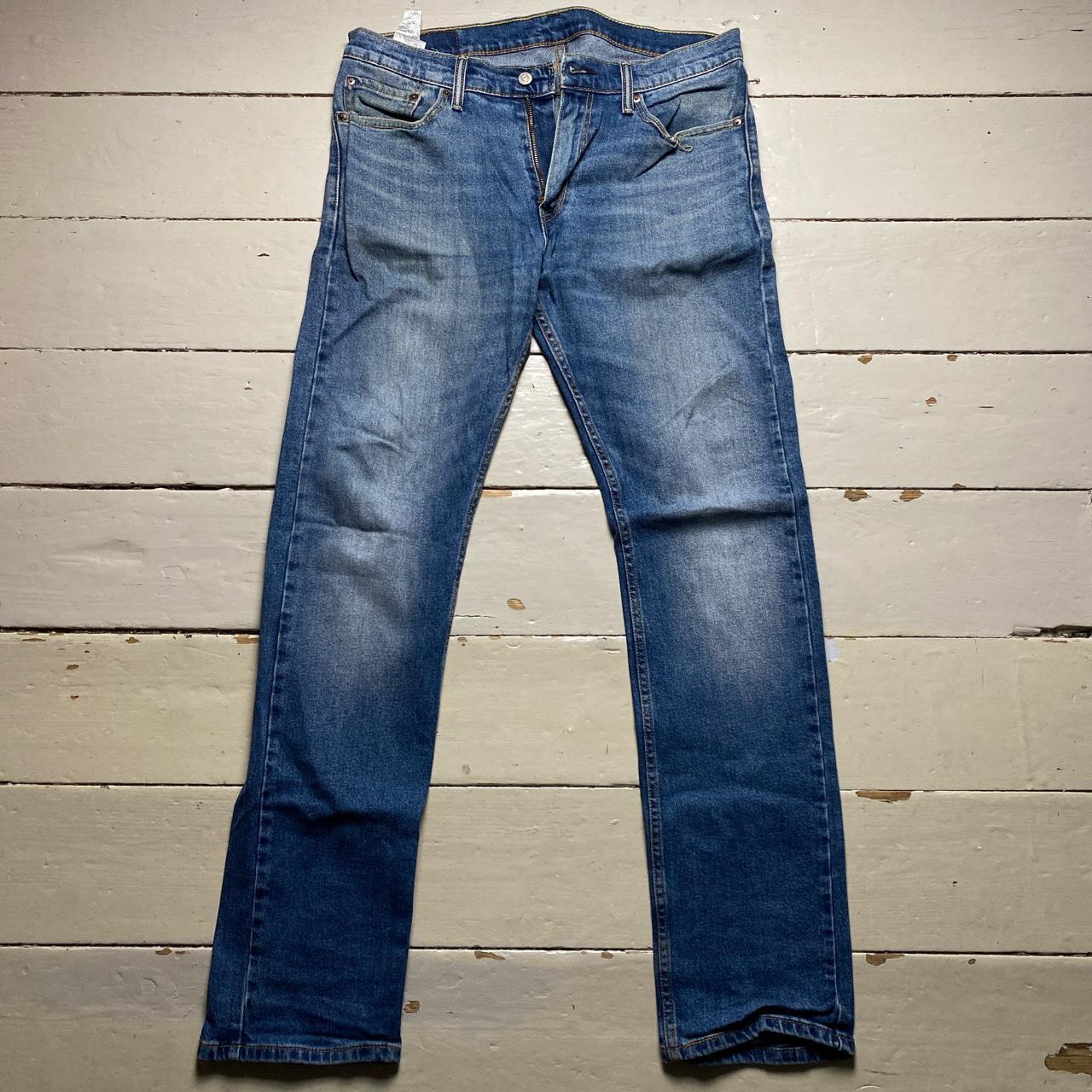 Levis 513 Light Blue Stonewashed Jeans