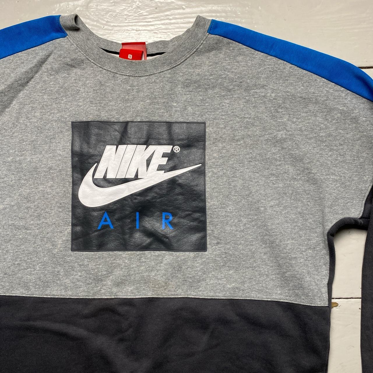 Nike Air Grey Blue and White Jumper