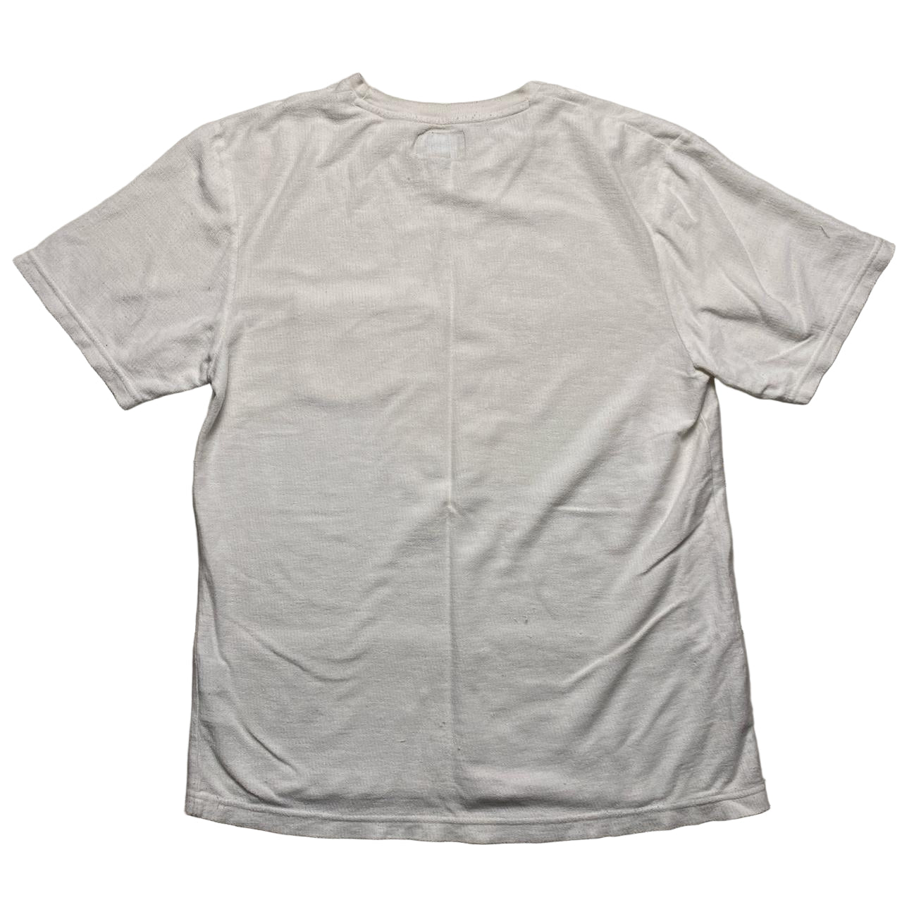 Stussy White and Black Pocket T Shirt (S)