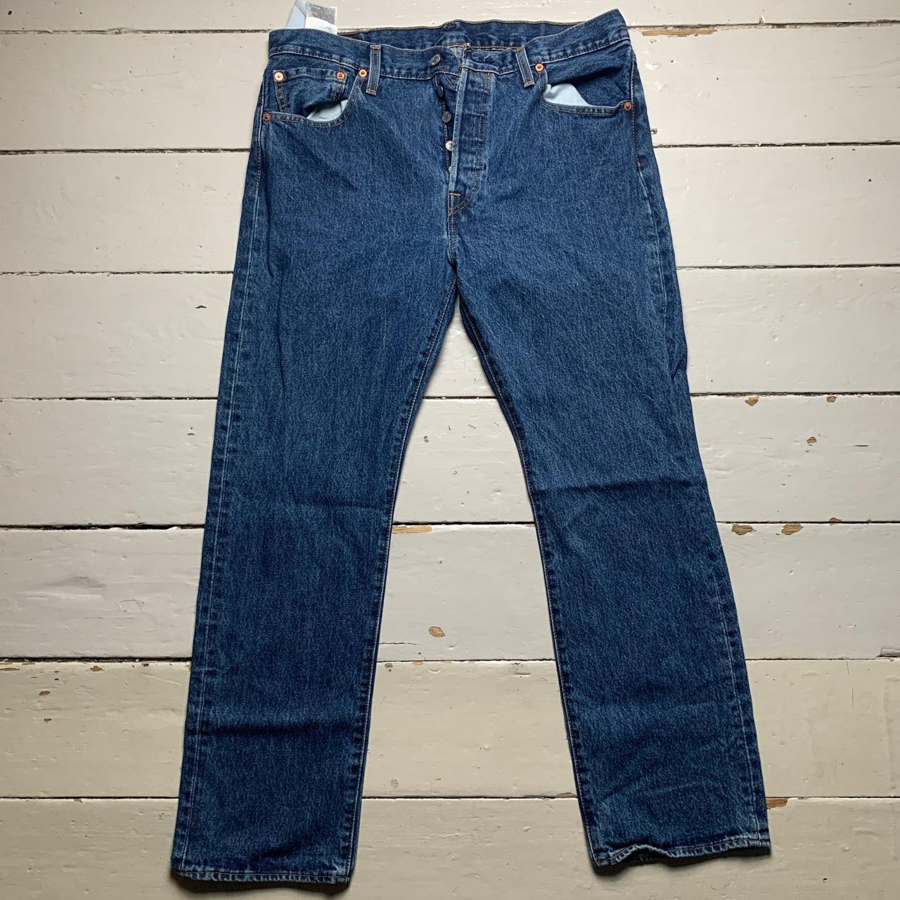 Levis 501 Jeans Navy