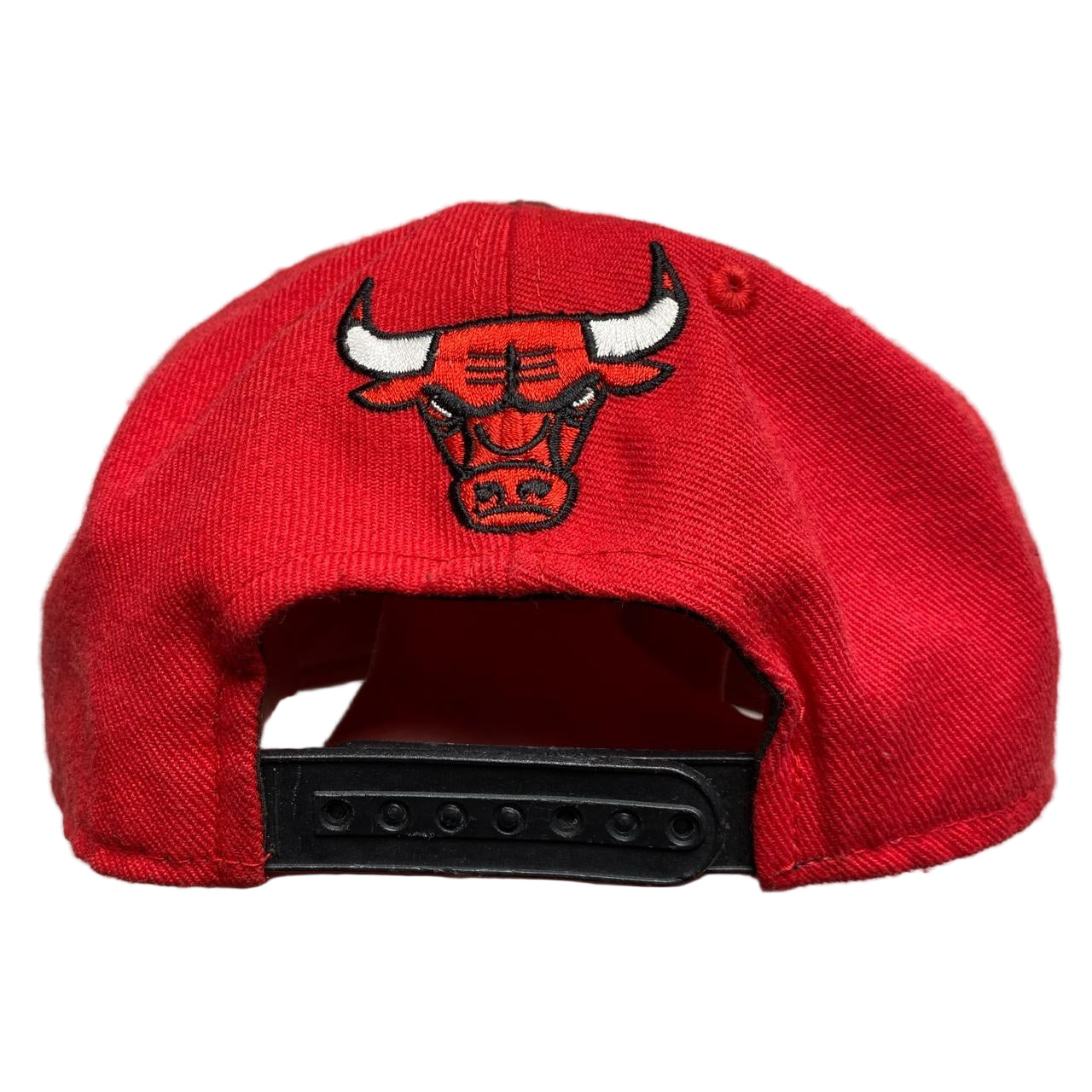 Chicago Bulls Red and Black Adidas Snapback Cap