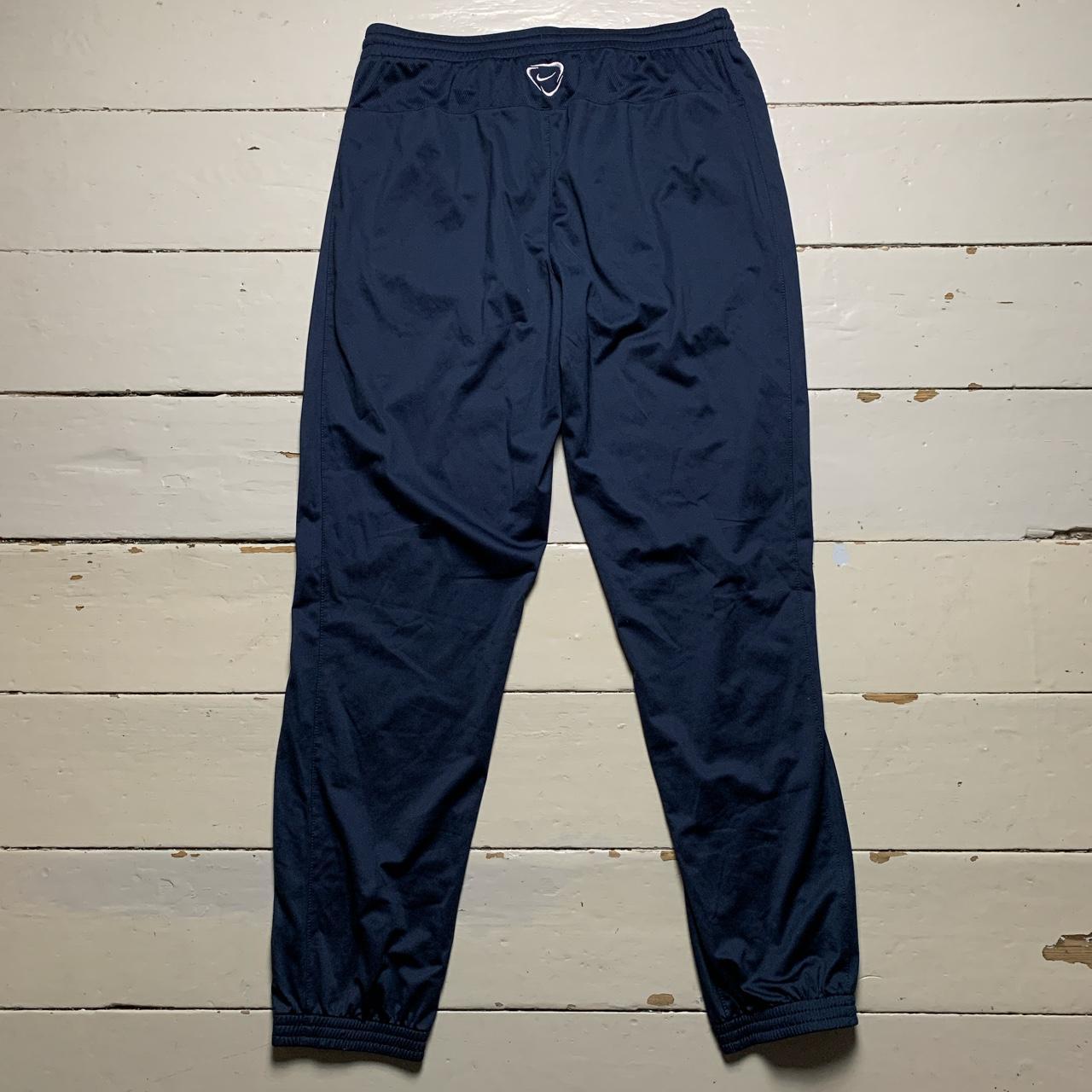 Nike Swoosh Vintage Dri Fit Navy and White Joggers