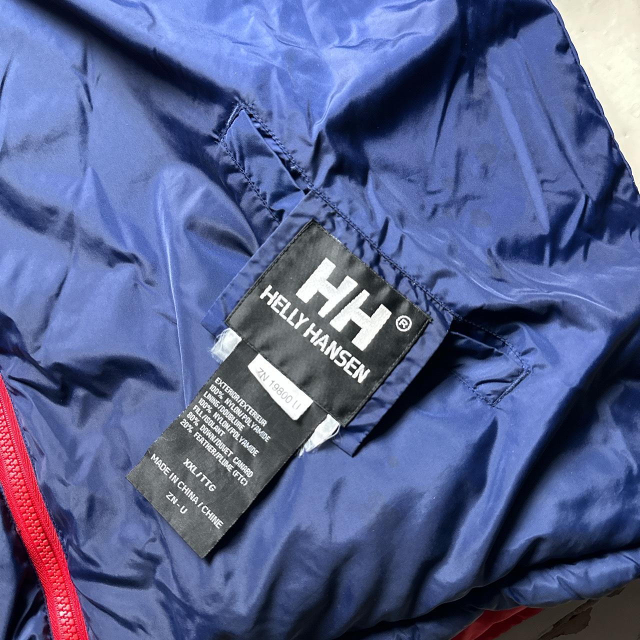 Helly Hansen Reversible Navy and Red Puffer Jacket