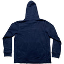Nike Swoosh Vintage Hoodie Navy and White (M)