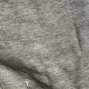 Nike Grey and White Swoosh Hoodie Zip Arm Pocket (XL)
