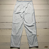 Nike Vintage Multi Swoosh Baby Blue and Navy Track Pant Bottoms