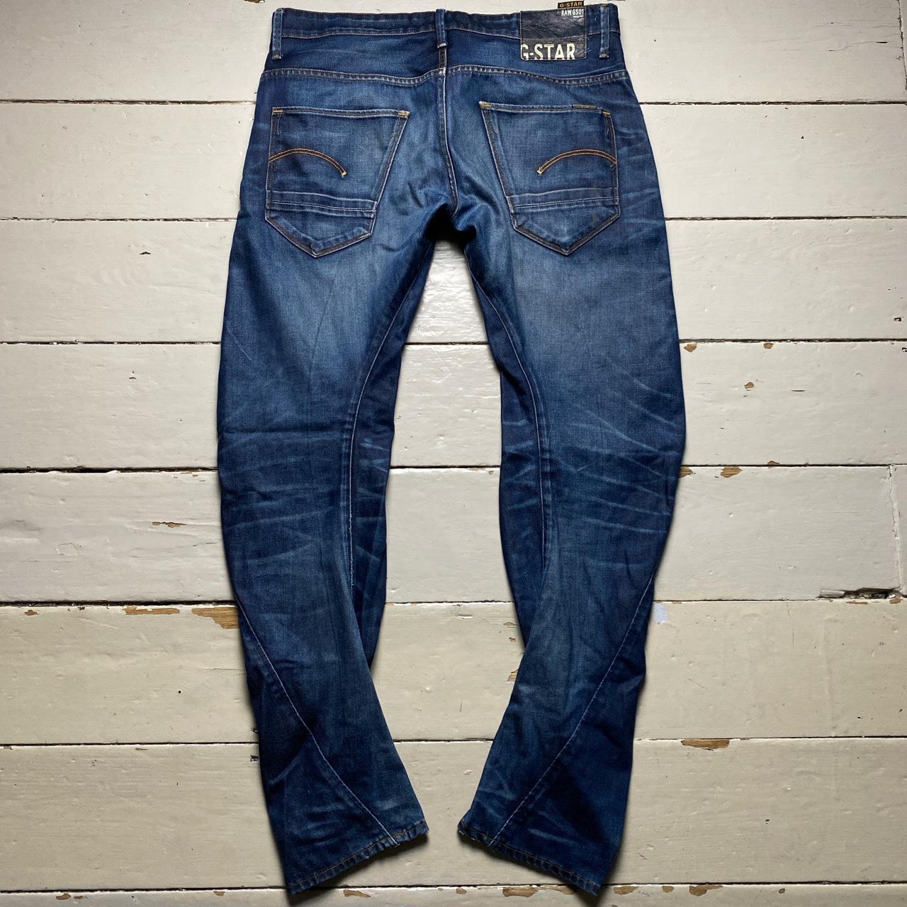 G Star Raw GS01 Twisted Navy Jeans