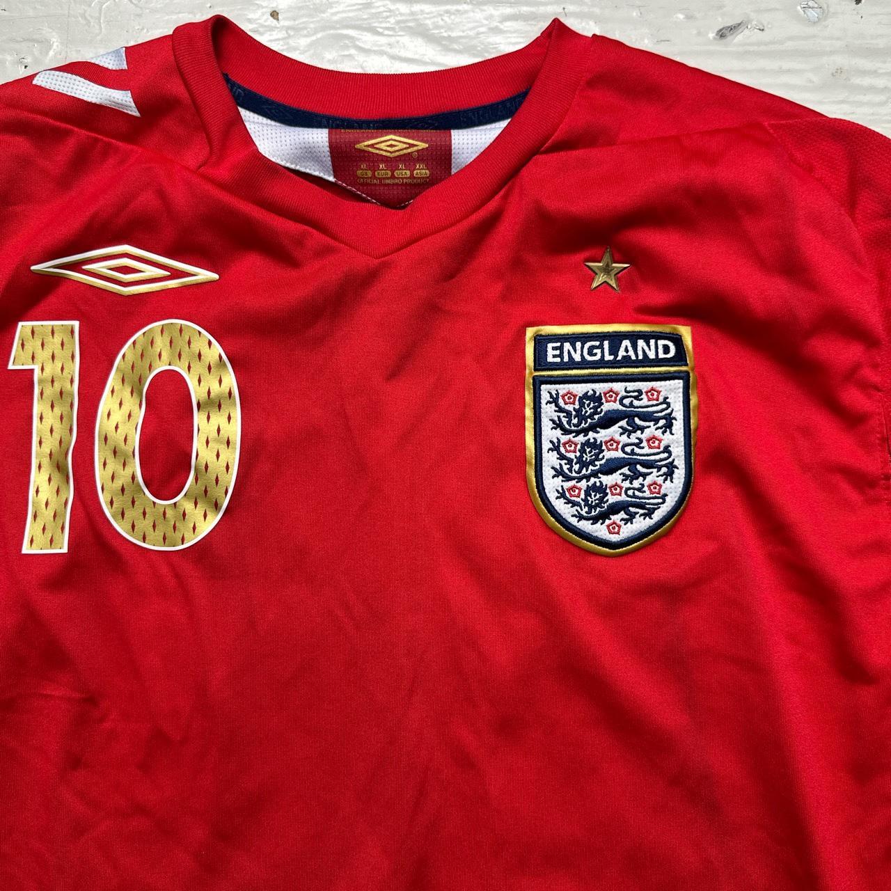 England Umbro Michael Owen 2006 Vintage Football Jersey