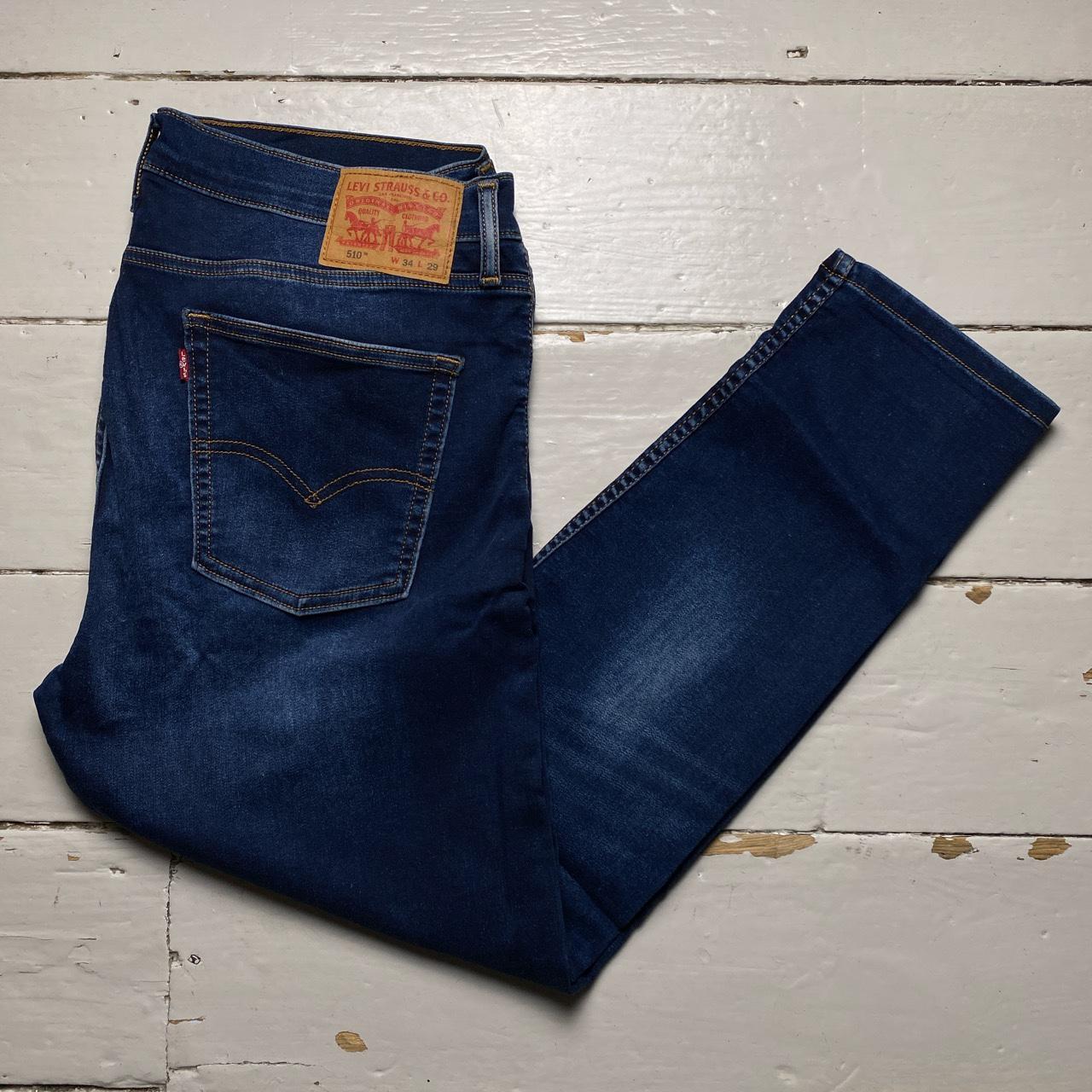 Levis 510 Navy Slim Jeans