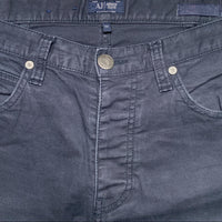Armani Navy Slim Straight Jean Trousers (32W)