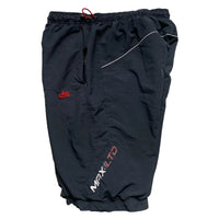 Nike Air Max LTD Black and Red Shell Track Pant Shorts (L)