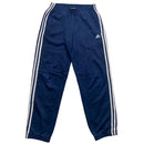 Adidas Performance Essentials Navy and White 3 Stripe Joggers (S)