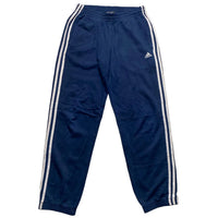 Adidas Performance Essentials Navy and White 3 Stripe Joggers (S)