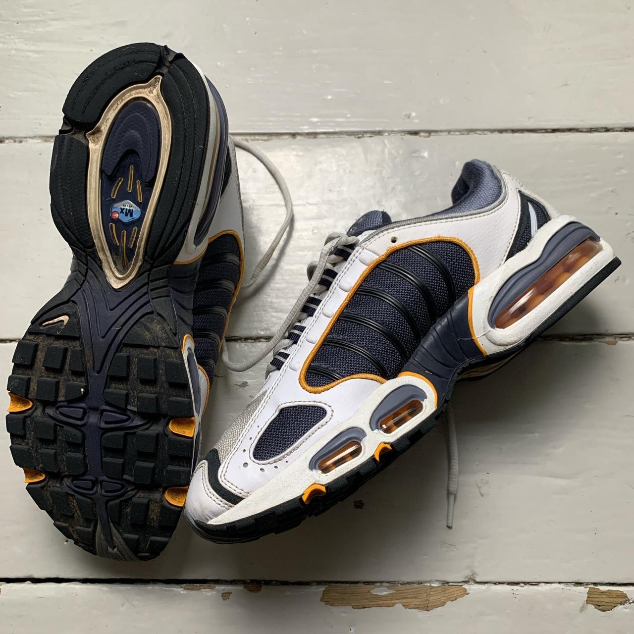 Nike Air Max Tailwind IV white Navy and Yellow