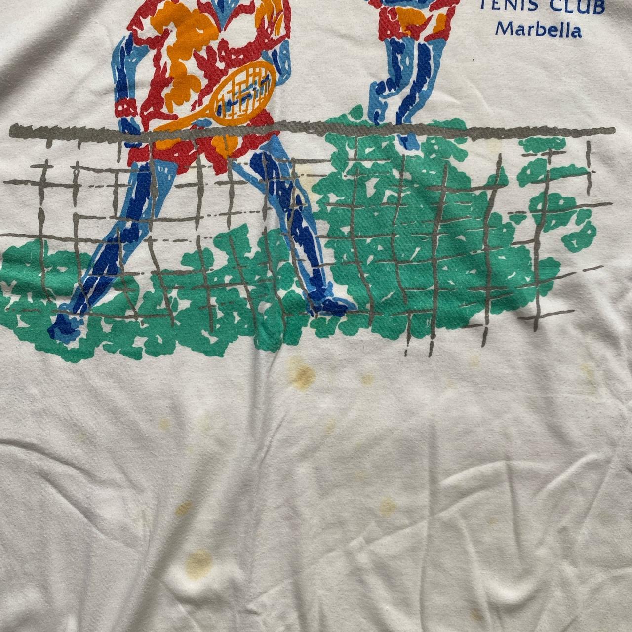 Puerto Banus Tennis Club Marbella Vintage T Shirt