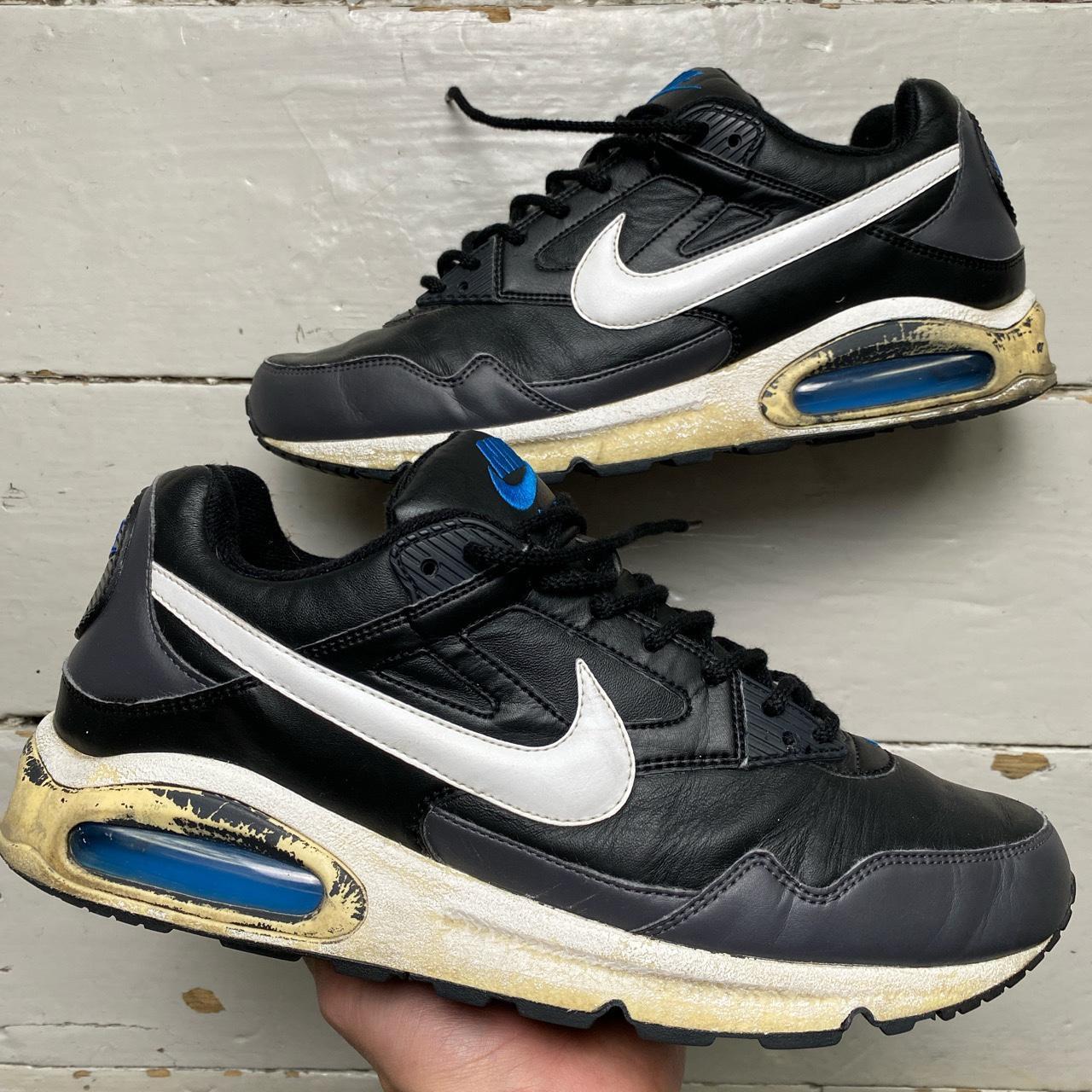 Nike Air Max Command Black White and Blue Vintage