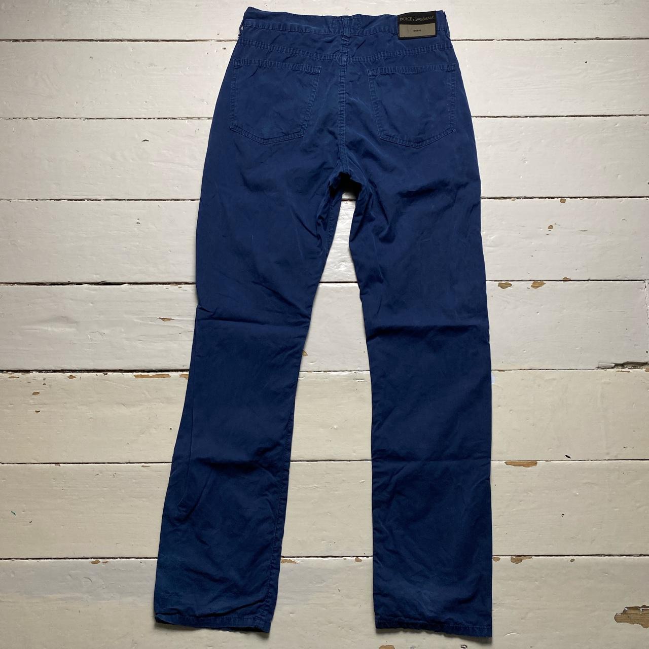 Dolce & Gabbana Vintage Basics Navy Trousers