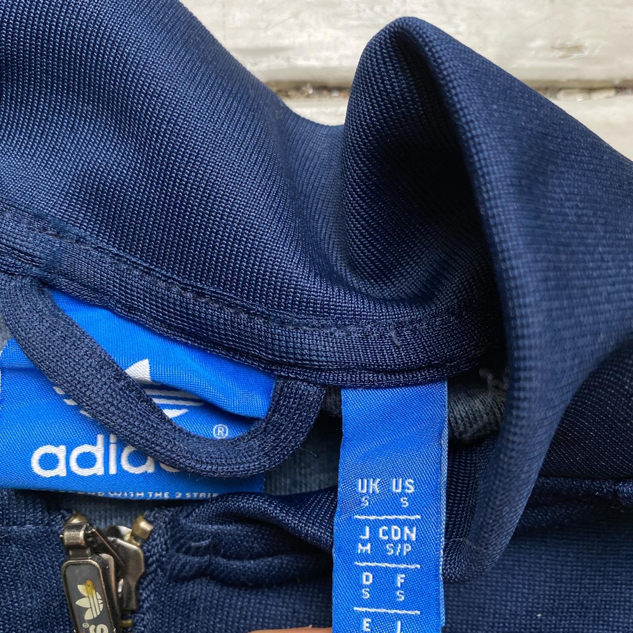 Adidas SST Navy and White 3 Stripe Full Tracksuit