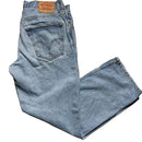 Levis 505 Baggy Light Blue Jeans (33W)