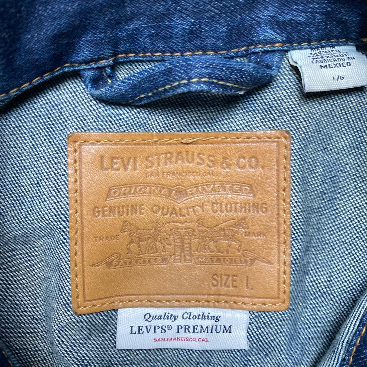 Levis Dark Navy Denim Jacket