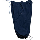 Nike Athletic Vintage Light Baby Blue and Navy Shell Trackpant Shorts (S)