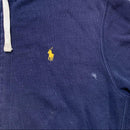 Ralph Lauren Polo Navy and Yellow Pony Hoodie (2XL)