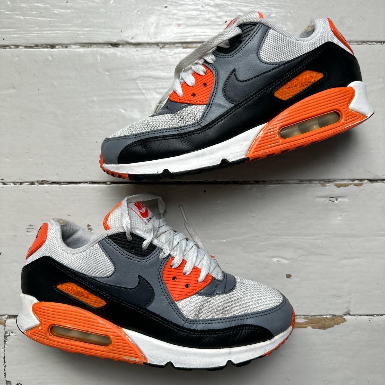 Nike Air Max 90 White Grey Orange