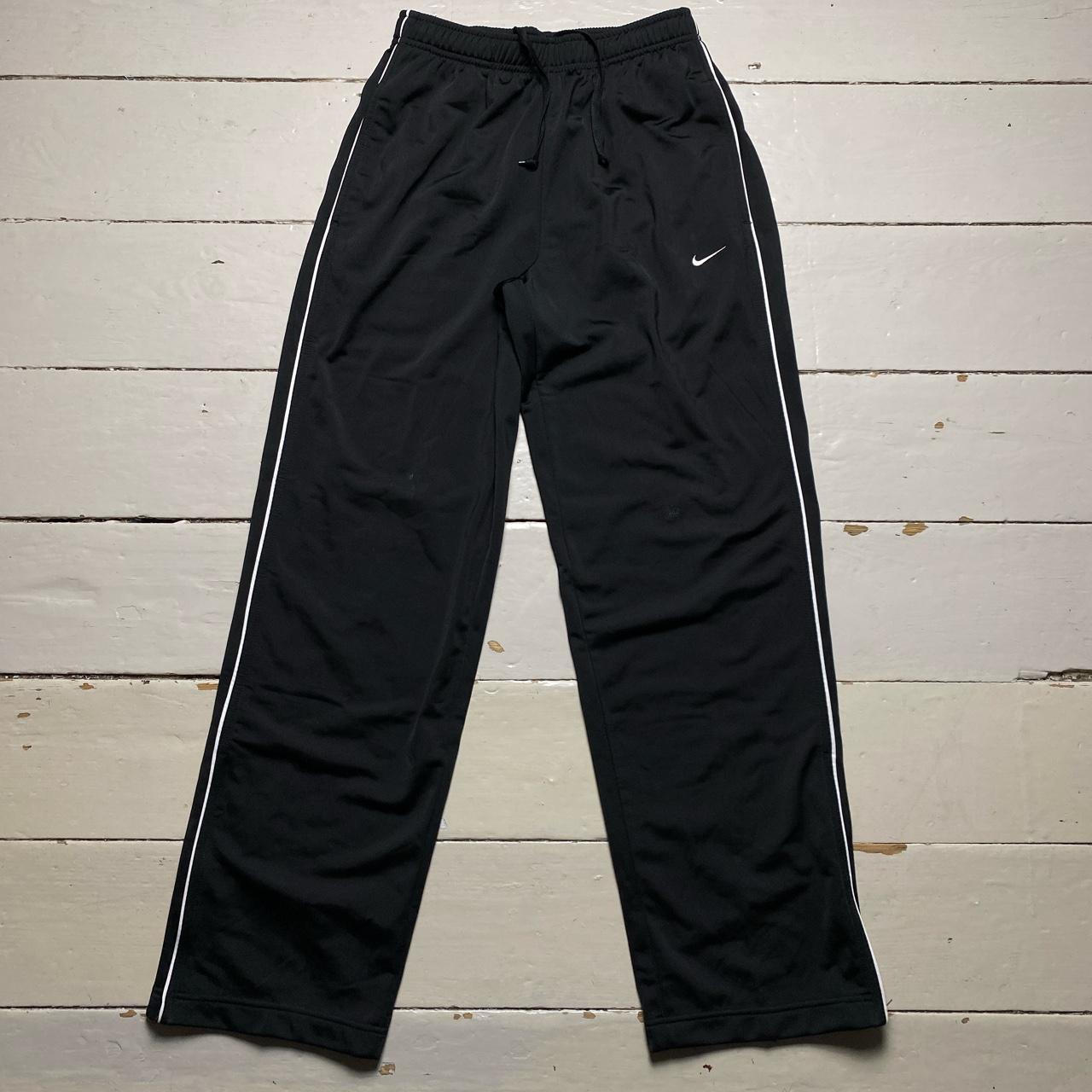 Nike Swoosh Vintage Black and White Track Pants