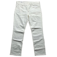 Levis 511 Cream White Jeans (36W)