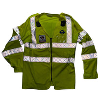 Hi Vis Long Sleeve Lightweight Jacket (M)