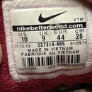 Nike Air Max 90 Vintage 2012 Burgundy and White (UK 9)