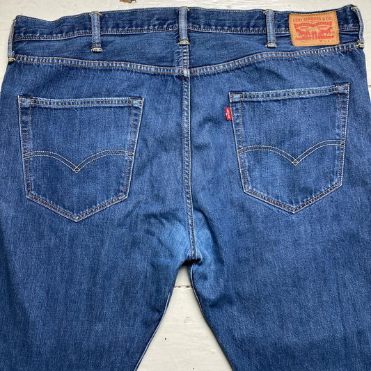 Levis 501 Baggy Navy Jeans