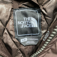 The North Face Brown Fur Hood Womens Parka Coat (L)