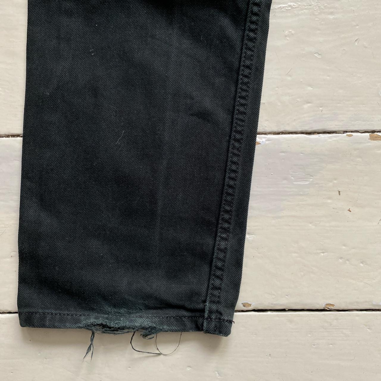 Levis 504 Vintage Black Baggy Jeans