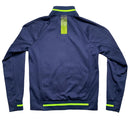 Emporio Armani EA7 Navy and Neon Green Tracksuit Jacket