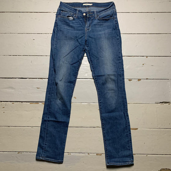 Levis 712 Slim Blue Jeans